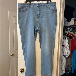 Style & Co. Blue Straight Leg Jeans Classic Denim
